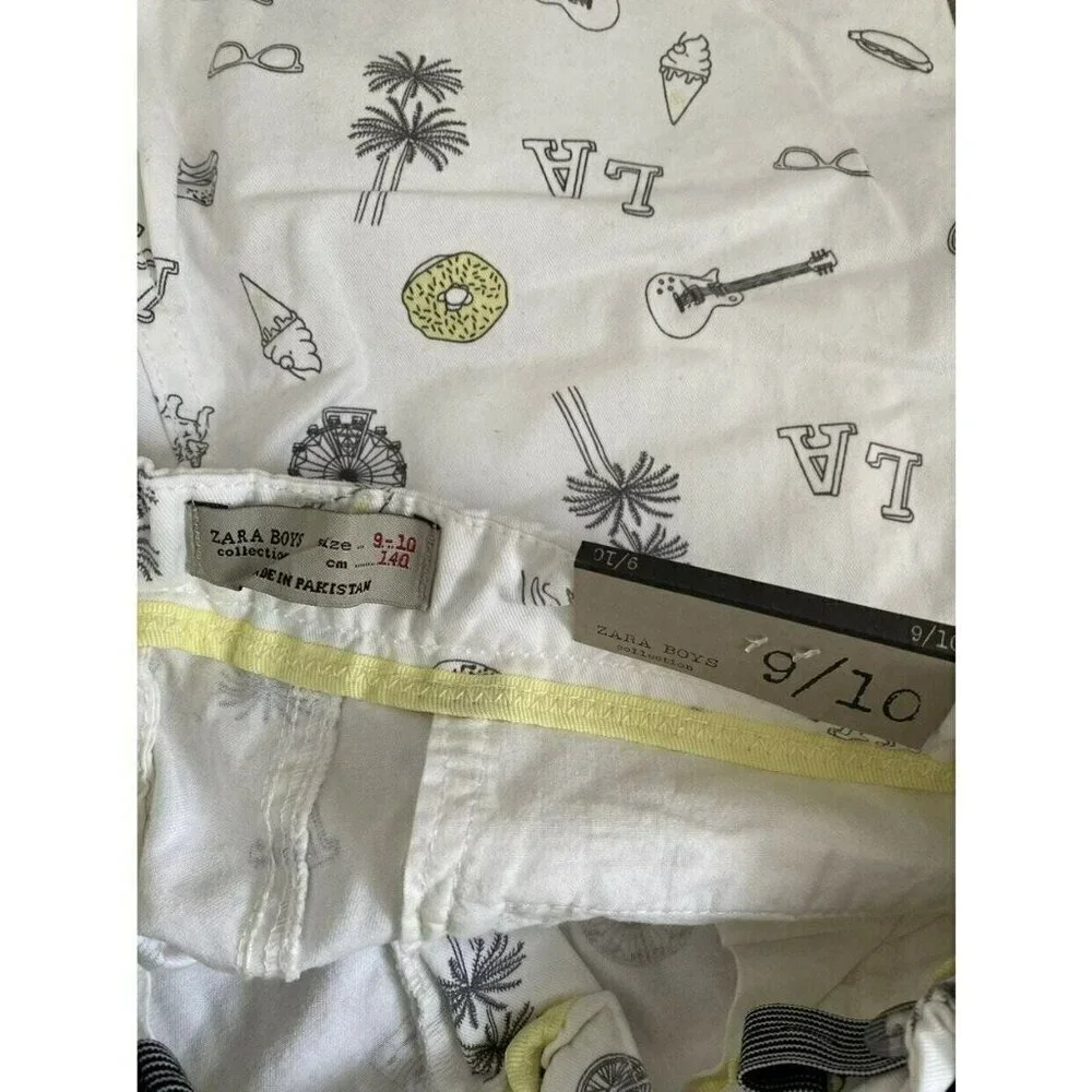 NEW Zara LA print Shorts